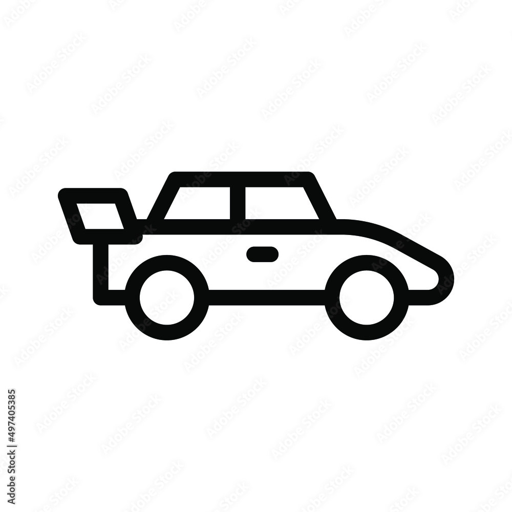 car line icon illustration vector graphic