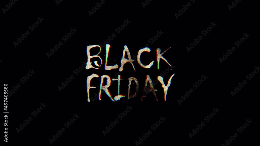 Burn text of Black Friday word. The golden shine lighting of Black Friday word loop animation promote advertising concept isolate using QuickTime Alpha Channel ProRes 4444.
Burn text of Black Friday word. The golden shine lighting of Black Friday word loop animation promote advertising concept isolate using QuickTime Alpha Channel ProRes 4444.