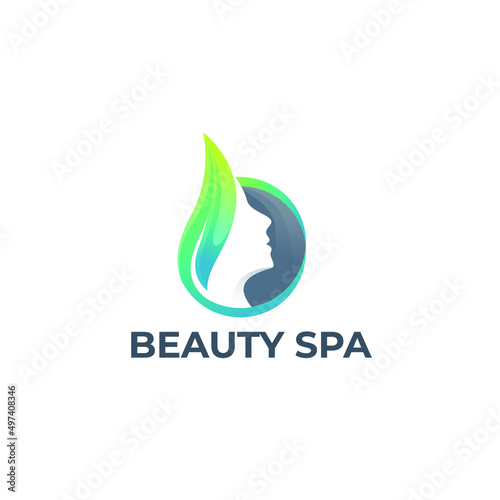 Beauty and spa logo design