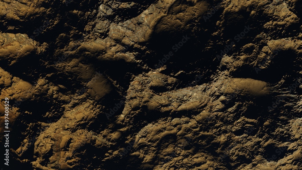 3d render of abstract planet surface with high detailed relief 3d render of abstract planet surface with high detailed relief