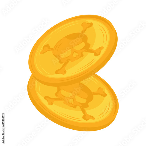 pirate gold coins