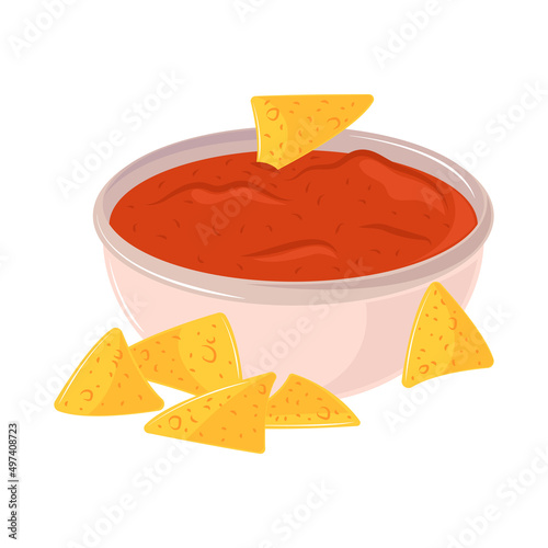 mexican nachos food