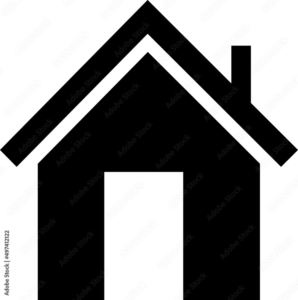 House Icon vector art on white background..eps House Icon vector art on white background..eps