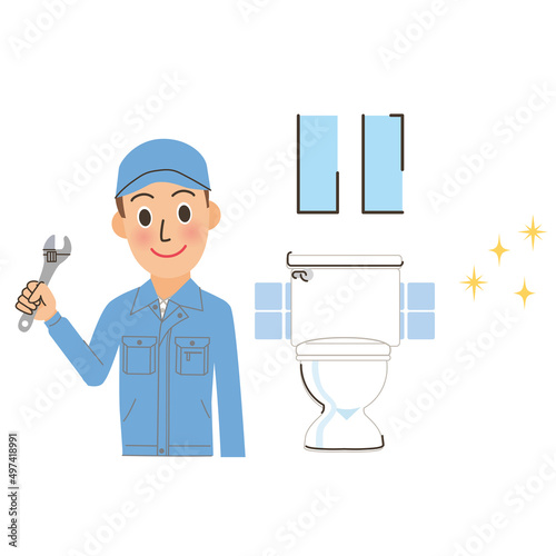 トイレのリフォームをする業者
