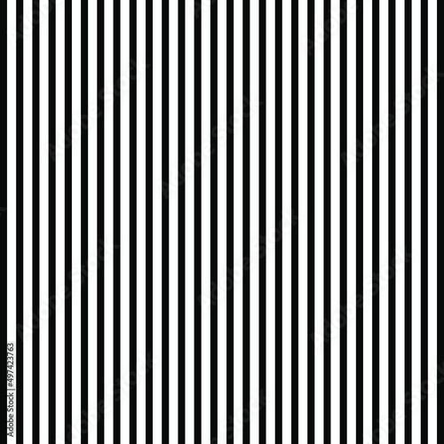 Abstract vertical black and white striped background.