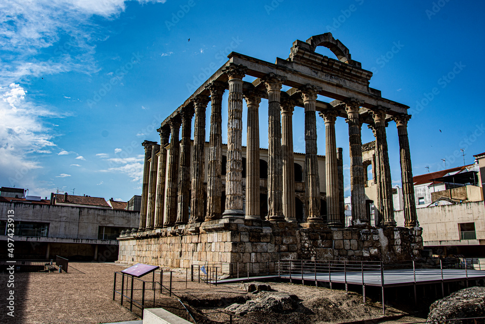 Obraz premium templo diana merida