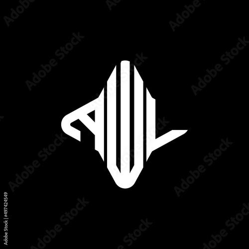 AWL letter logo creative  design with vector graphic