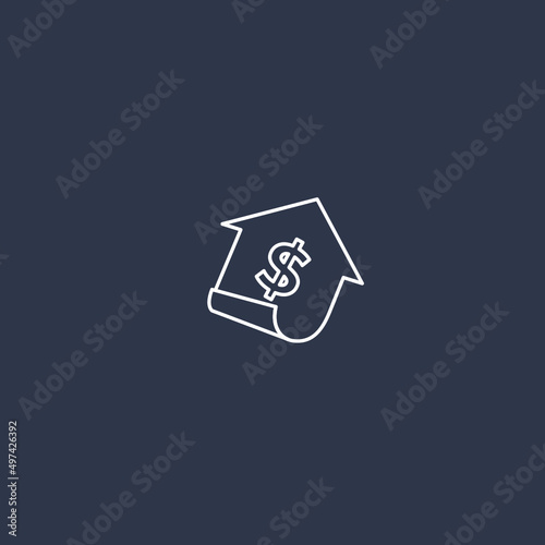 Best Trading House Logo icon Template Design Vector; 