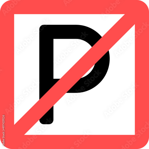 no parking symbol