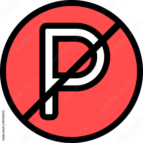 no parking symbol