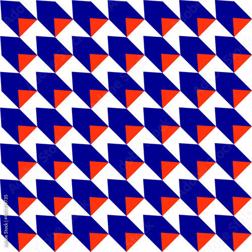 Wallpaper Mural Seamless arrow pattern isolates on white background Torontodigital.ca