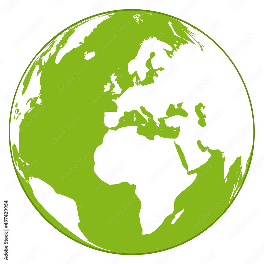 地球とエコロジー、ヨーロッパ、アフリカ