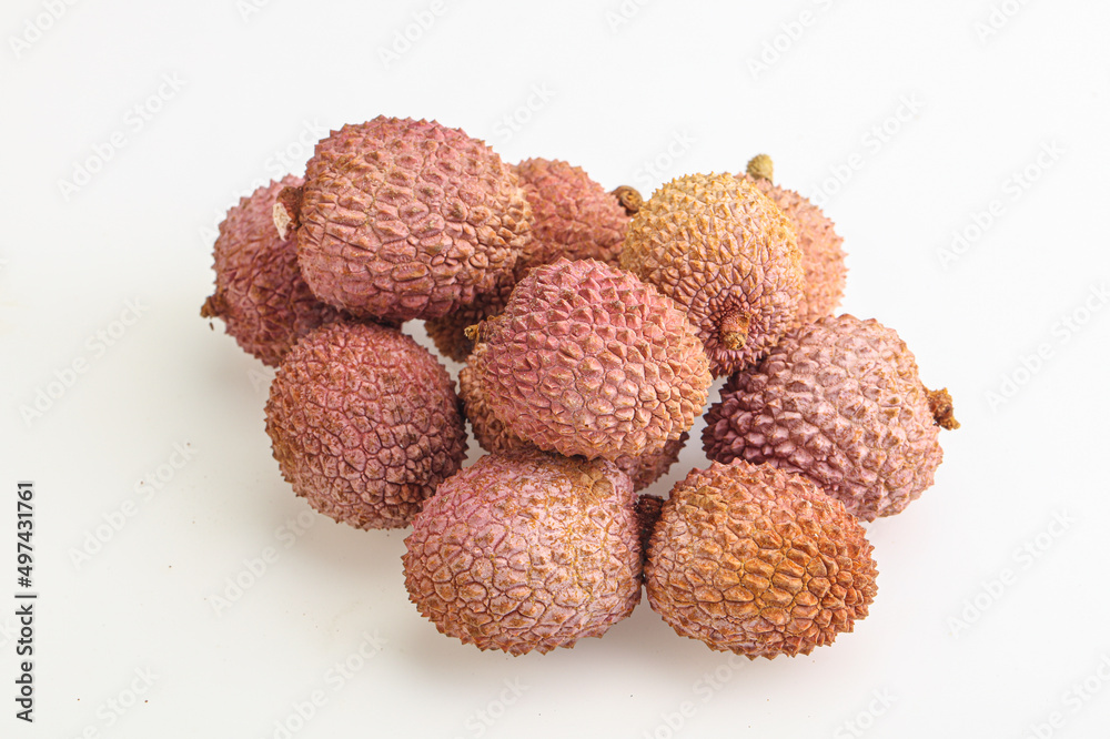 Tropical sweet exotic fruit lychee Tropical sweet exotic fruit lychee