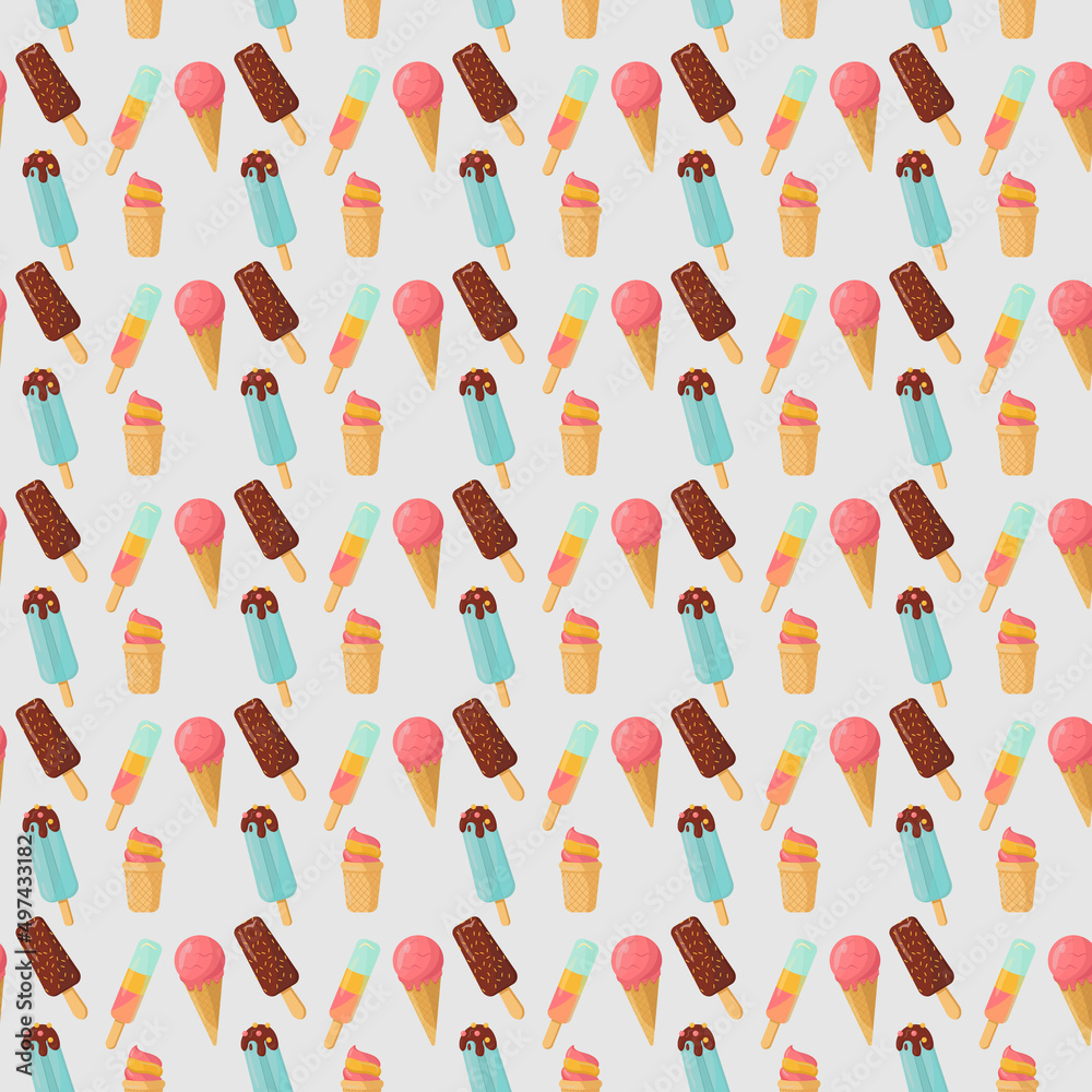 ice cream pattern ice cream pattern