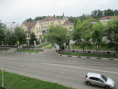 the street of the city