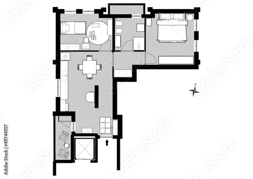 3D Floor Plan Ideas. Floor Plan Design Services. Residential 3d floor plan. Simlpe House Design. House design ideas with floor plans. House Extension Plans. Blueprint House Plan Design Architecture .
