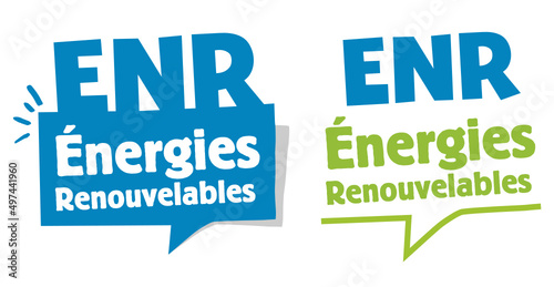 ENR, Énergies renouvelables