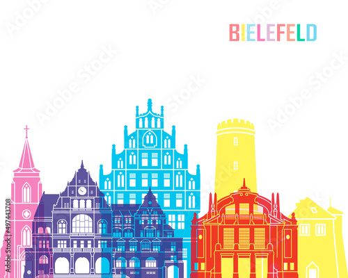 Bielefeld skyline pop