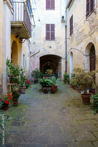 Buonconvento, medieval city in Siena province