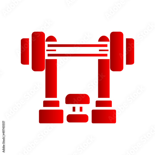 Bench press Icon