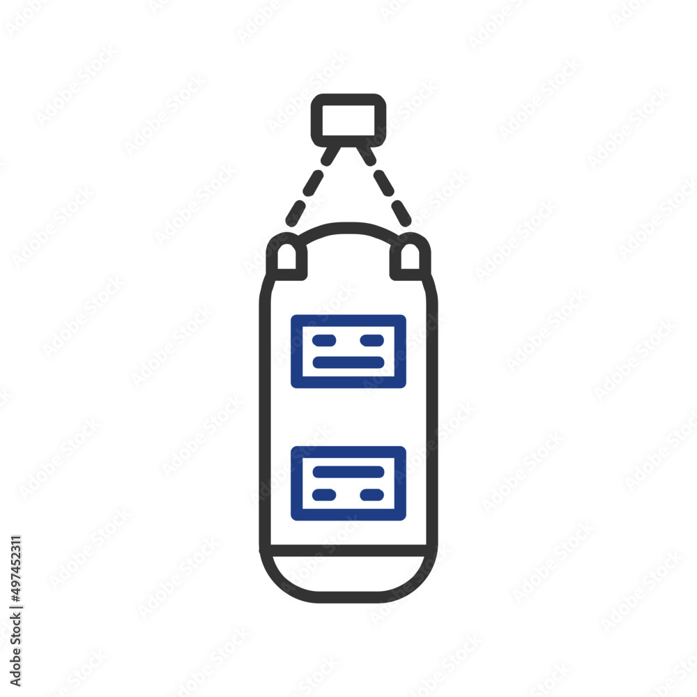 Punching Bag Icon Punching Bag Icon