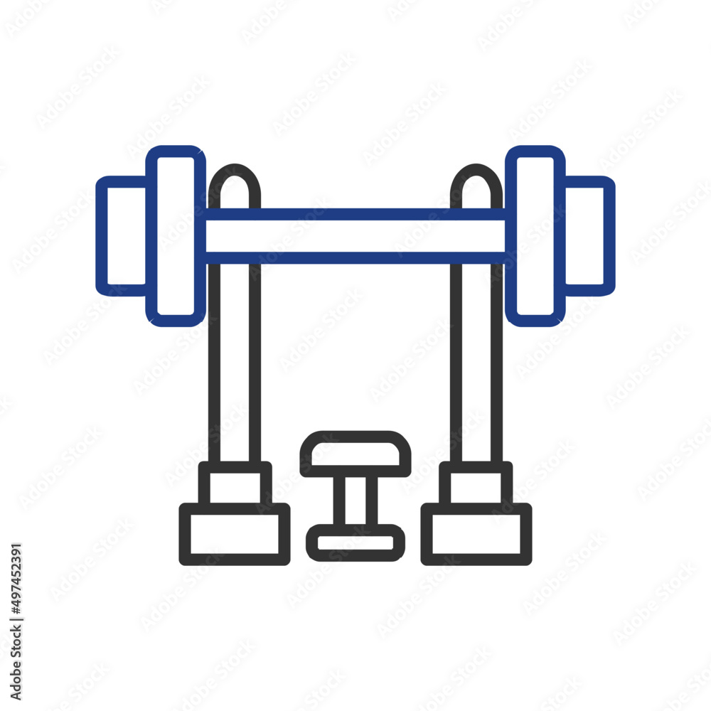 Bench press Icon Bench press Icon