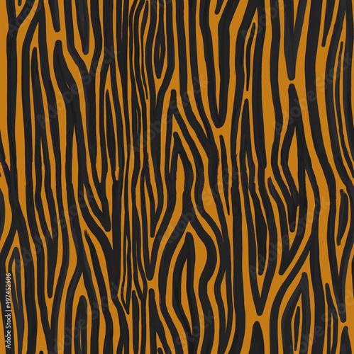 animalistic bright seamless pattern imitating the striped skin of a tiger, zebra. Bright rich bold pattern with a print of African safari animals in colorful stylish mimicking in nature