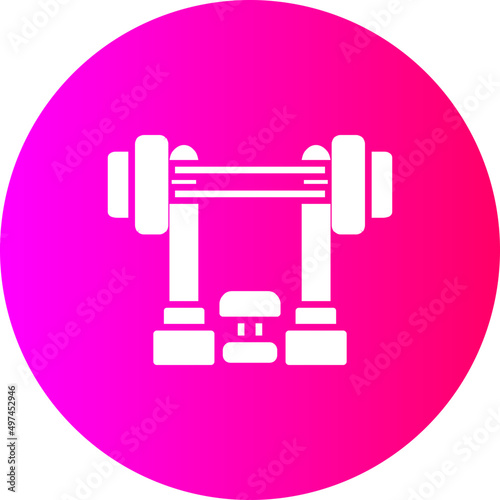 Bench press Icon