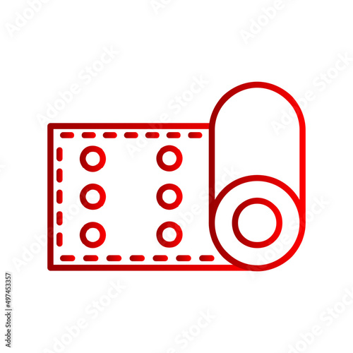 Yoga Mat Icon