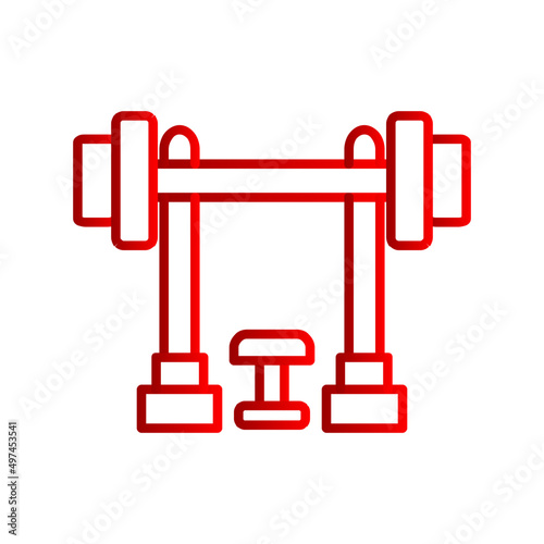 Bench press Icon