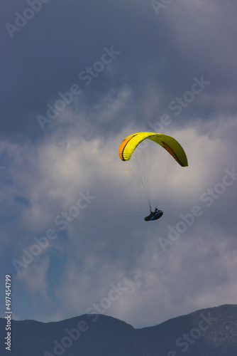 Paragliding over Rincon point in California