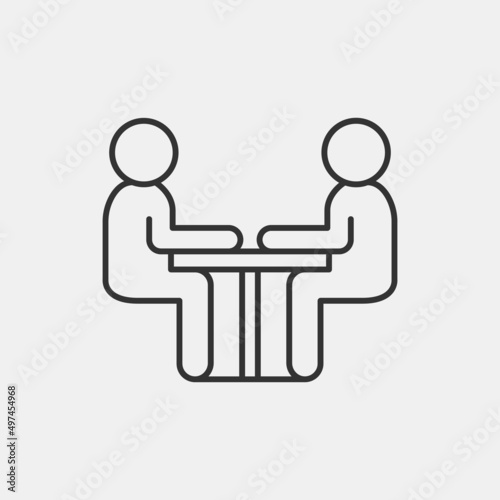 presentation vector icon illustration sign 