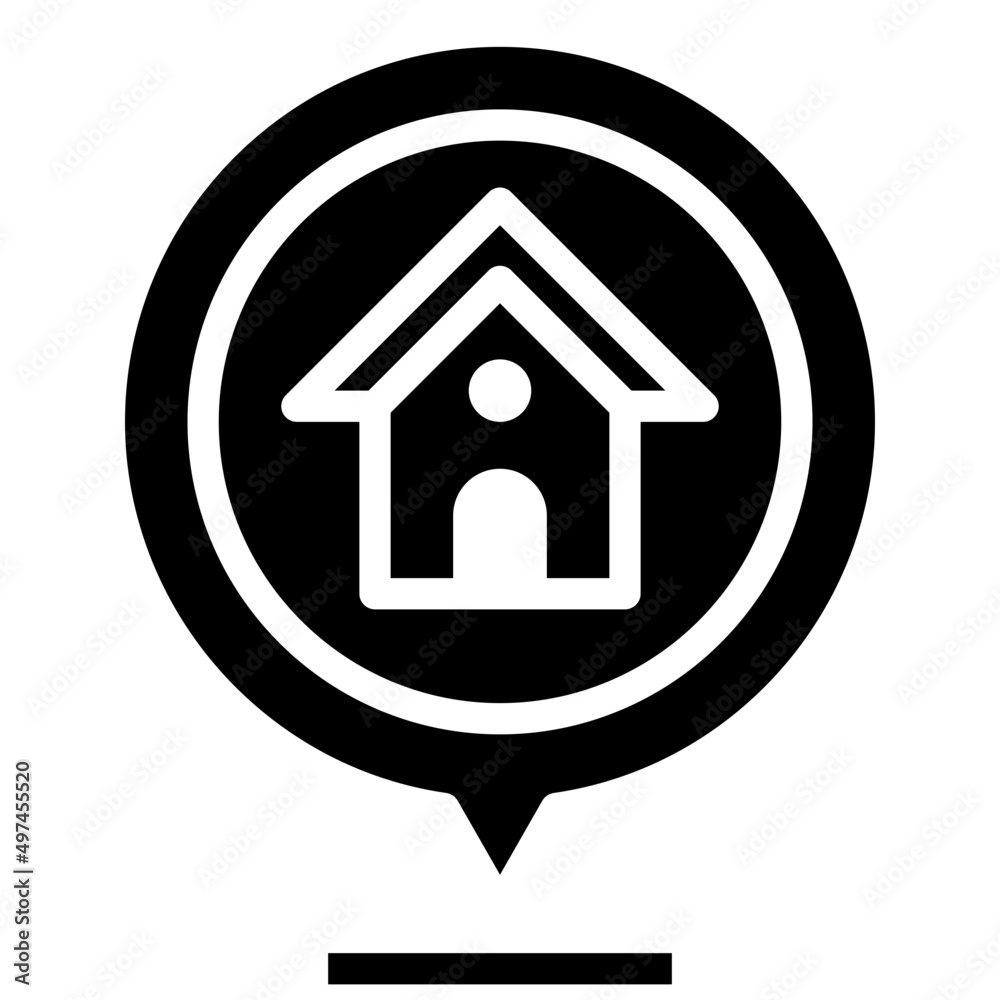 HOUSE glyph icon,linear,outline,graphic,illustration HOUSE glyph icon,linear,outline,graphic,illustration