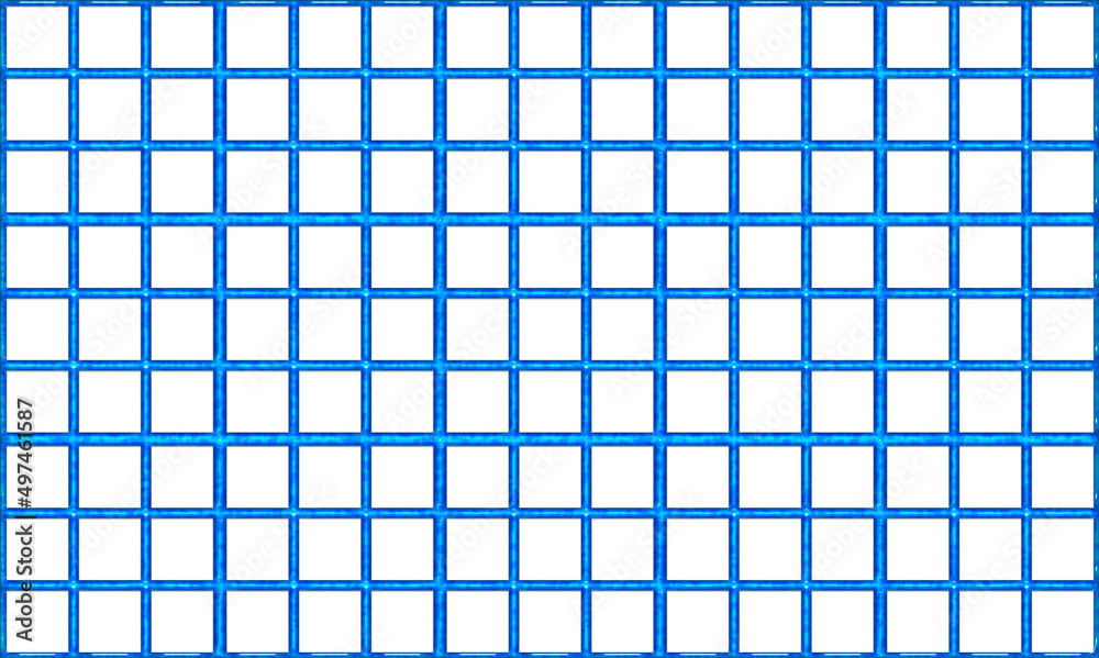 Fondo de cuadrícula azul en fondo blanco. Fondo de cuadrícula azul en fondo blanco.