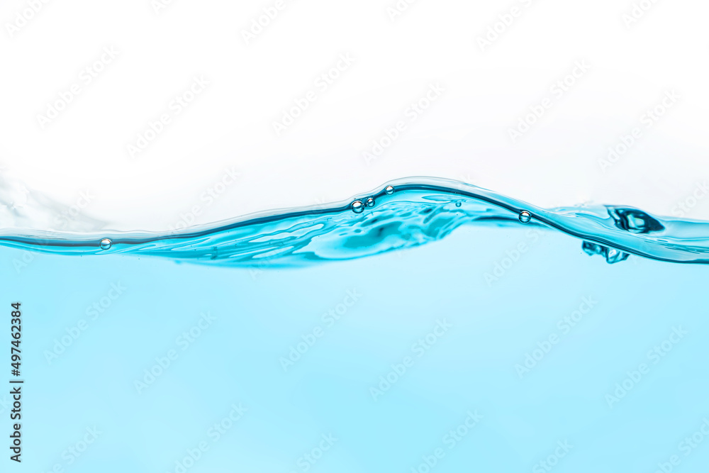 Water splash with bubbles of air, isolated on the white background.
Water splash with bubbles of air, isolated on the white background.