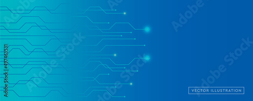 blue digital technology electronics circuit board elements