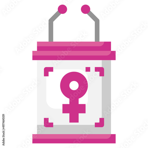 PODIUM flat icon,linear,outline,graphic,illustration