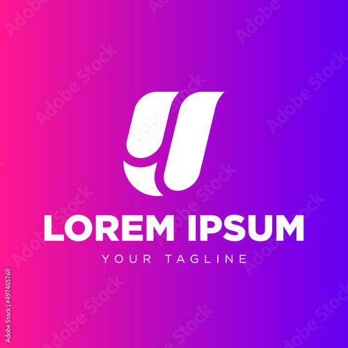 Y letter business logo design 