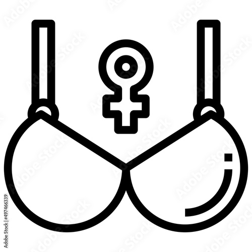 BRA line icon,linear,outline,graphic,illustration