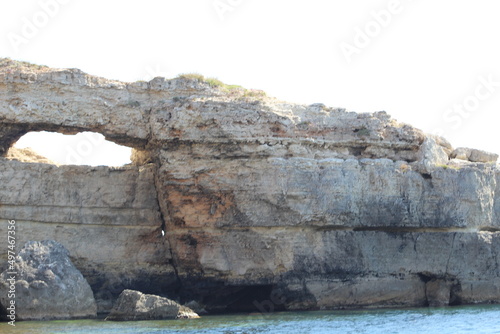 rock on the Black sea coast 