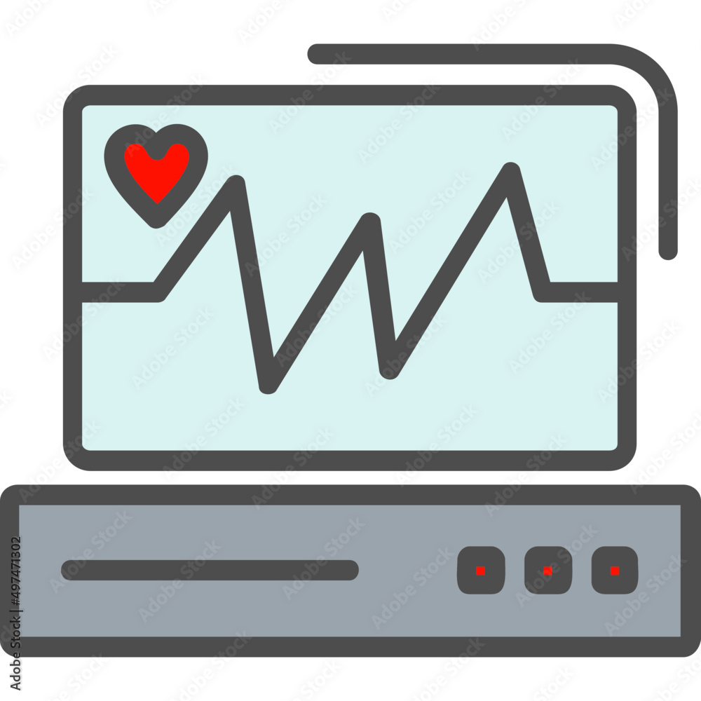 ECG Monitor Icon ECG Monitor Icon
