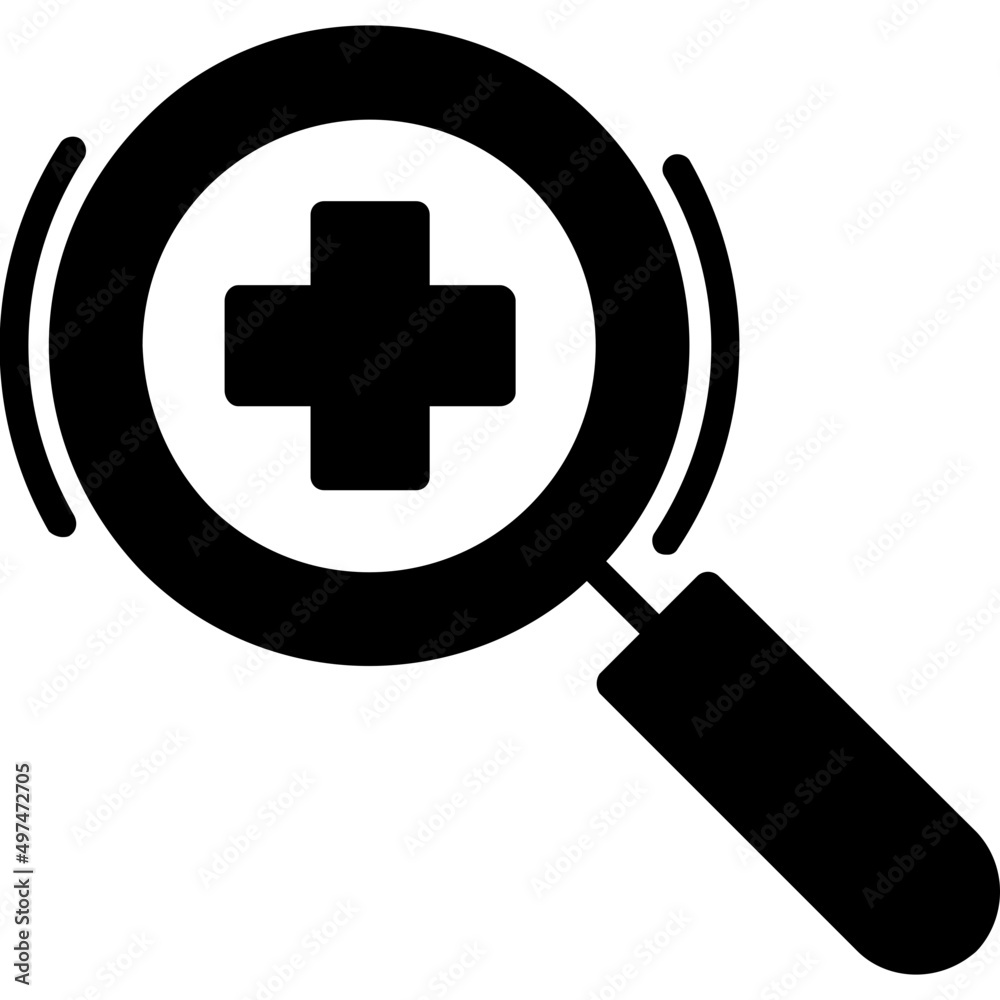 Obraz premium Magnifier Icon