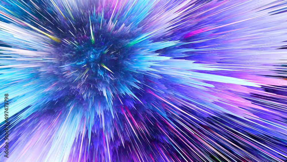 Modern Abstract Background With colorful Spectrum, 3D illustration, Beautiful Wallpaper Modern Abstract Background With colorful Spectrum, 3D illustration, Beautiful Wallpaper