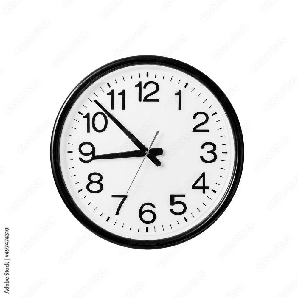 clock isolated on white background clock isolated on white background