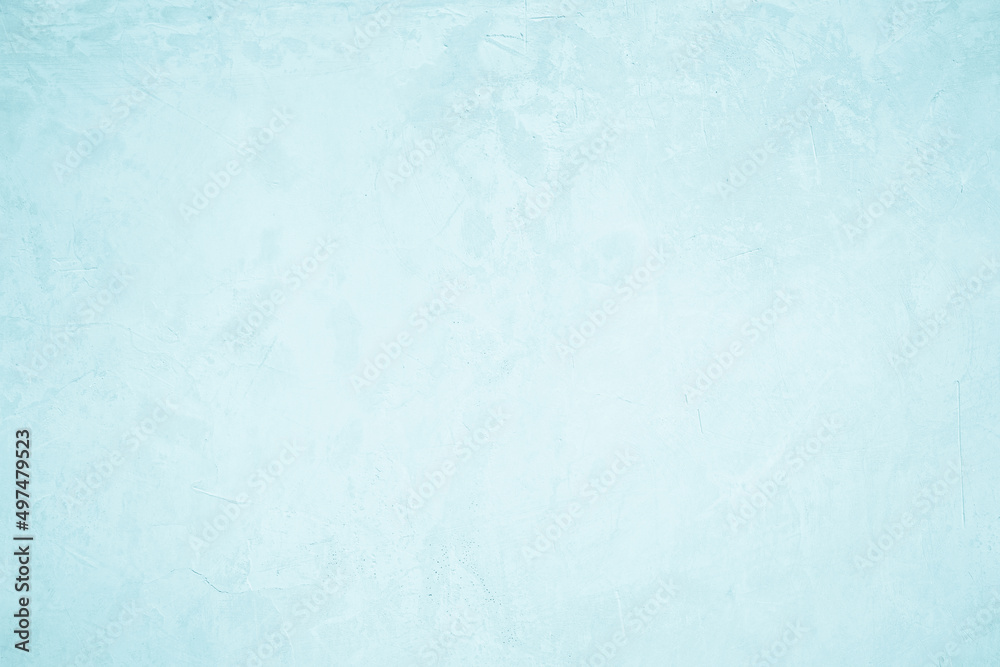Pastel blue concrete stone texture for background in summer wallpaper.