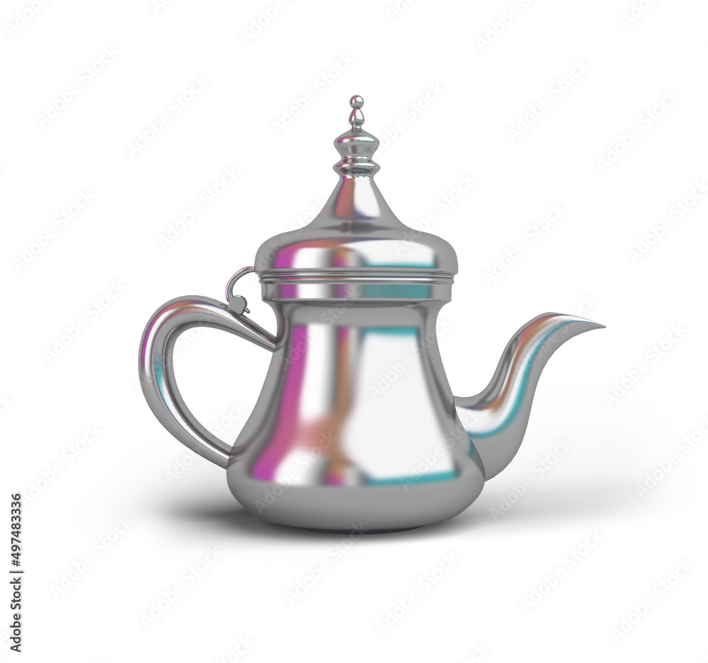 Fototapeta premium Eid Teapot Left Side
