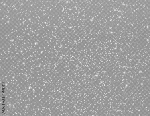 White dust particles, sparkle, shine lights, star.