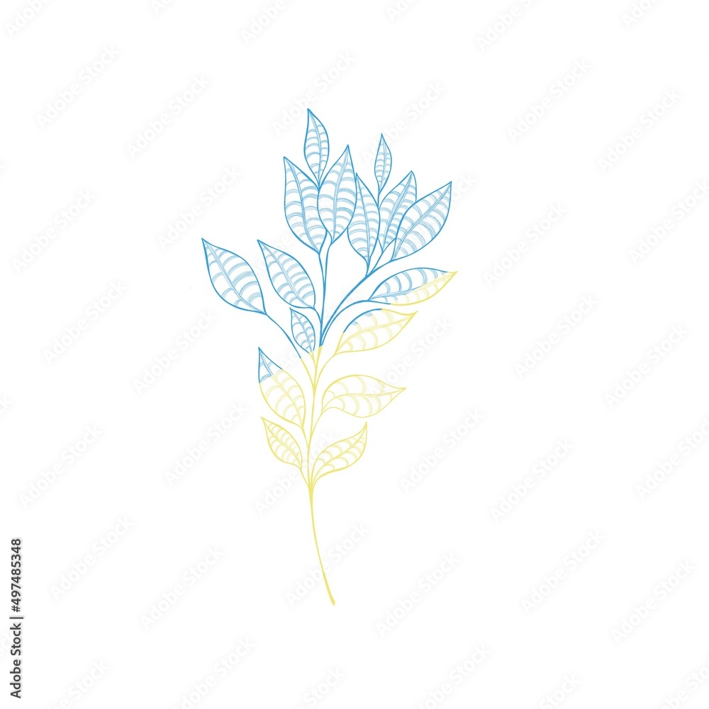 beautiful detailed sketch of plant. The idea of a twig tattoo with leaves. detailed sketch of a twig with leaves beautiful detailed sketch of plant. The idea of a twig tattoo with leaves. detailed sketch of a twig with leaves