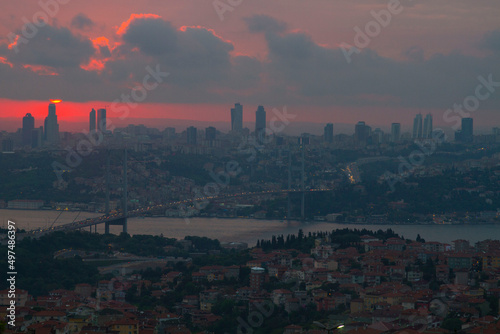 July 15 Martyrs Bridge and Bosphorus view photo