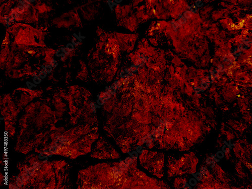 dark red and black lava abstract texture